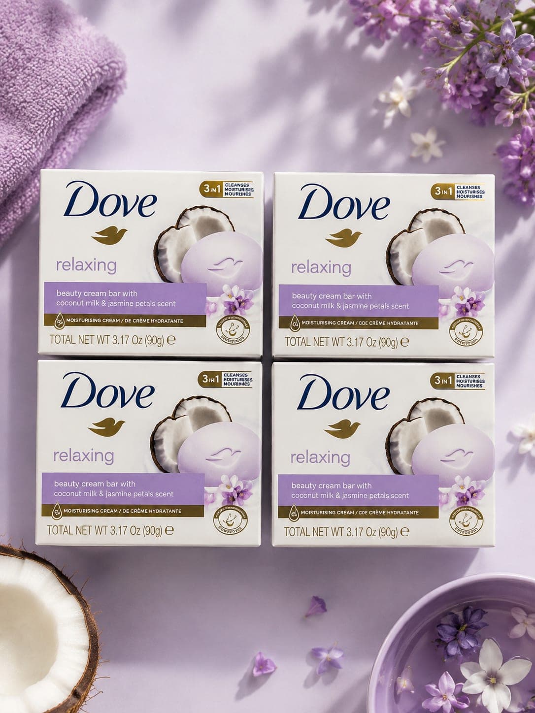Dove Relaxing بجوز الهند والياسمين