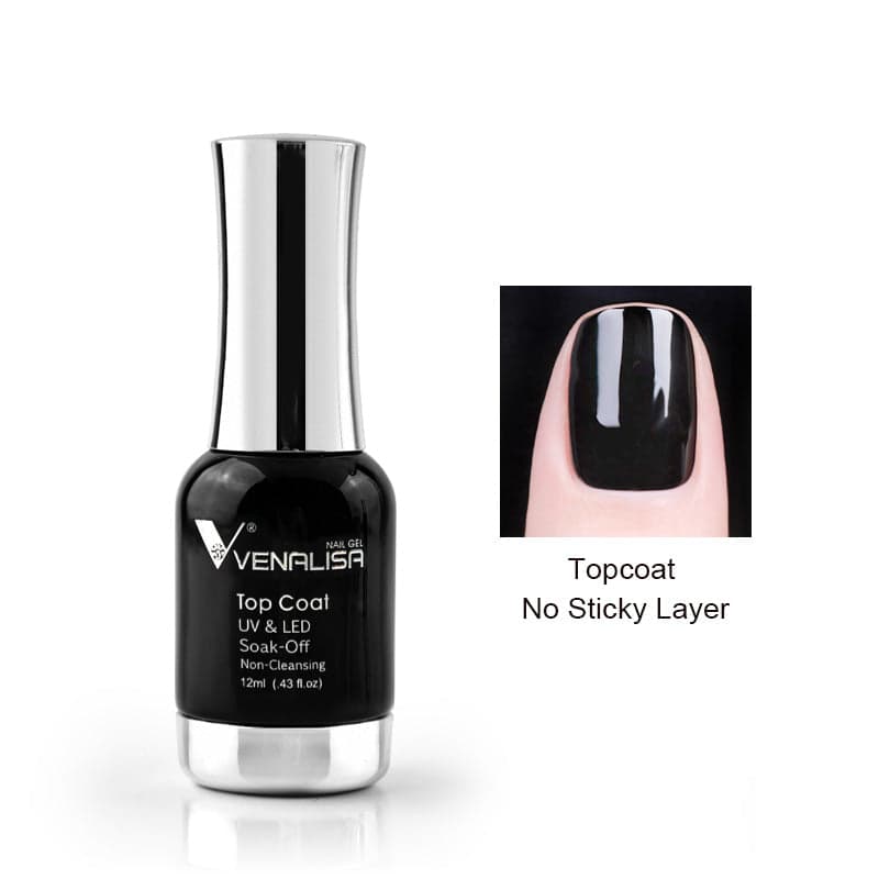 Top Coat / No Wipe Venalisa – Finition Sans Résidu (12ml)