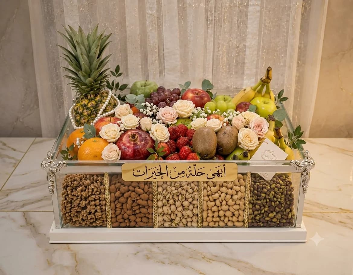 بوكس فاكهة ومكسرات