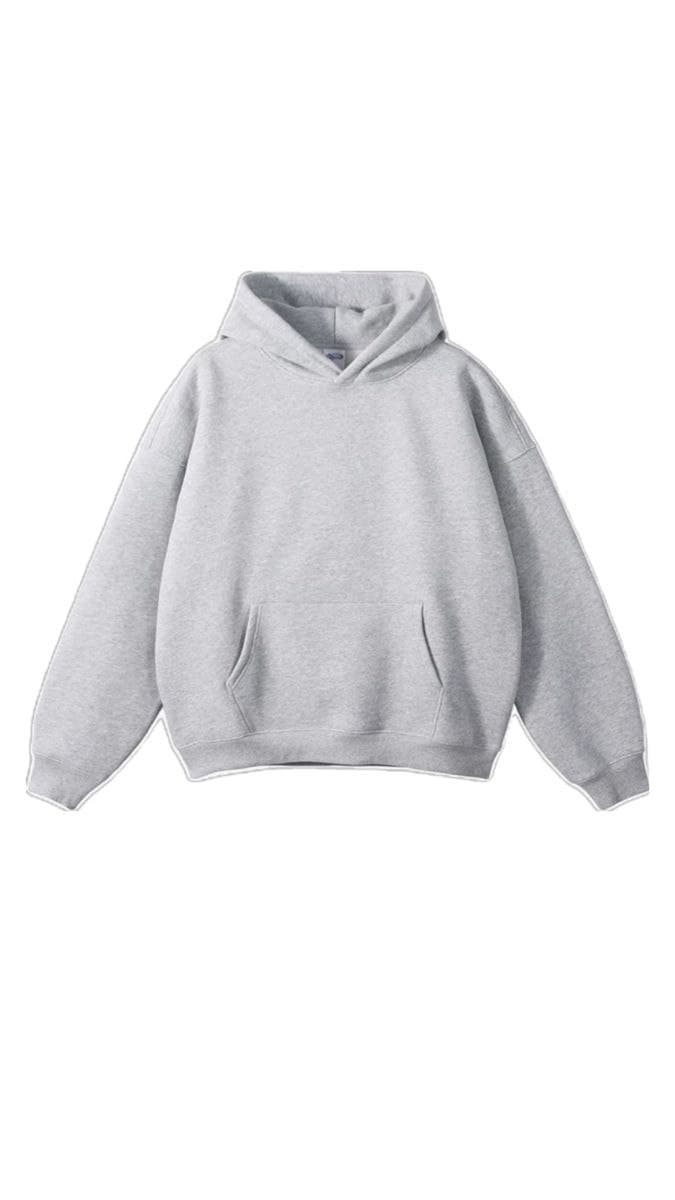 grey hoodie