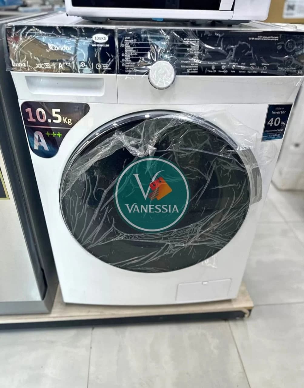 Machine à laver Automatique marque condor luna blanc 10.5kg