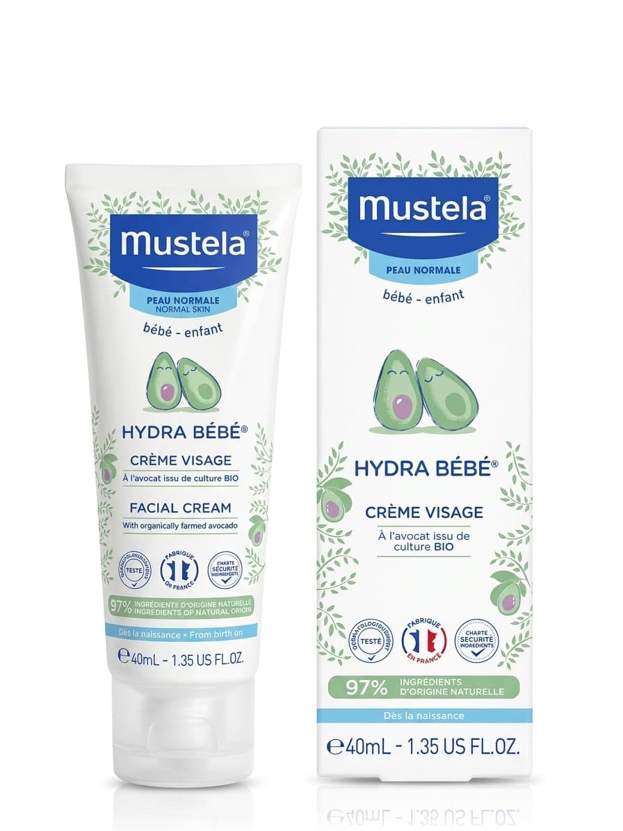 MUSTELA HYDRA BÉBÉ Á L’AVOCAT CREME VISAGE 40ML