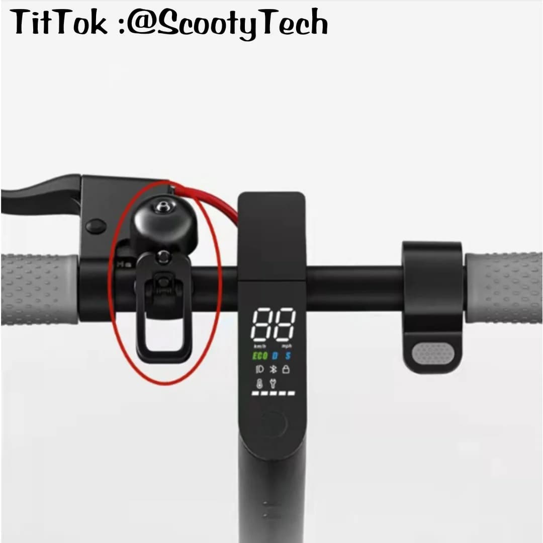 Anneau de klaxon de cloche de qualité sonore claire pour Scooter électrique Xiaomi M365 Pro 1S, avec support à dégagement rapide, accessoires