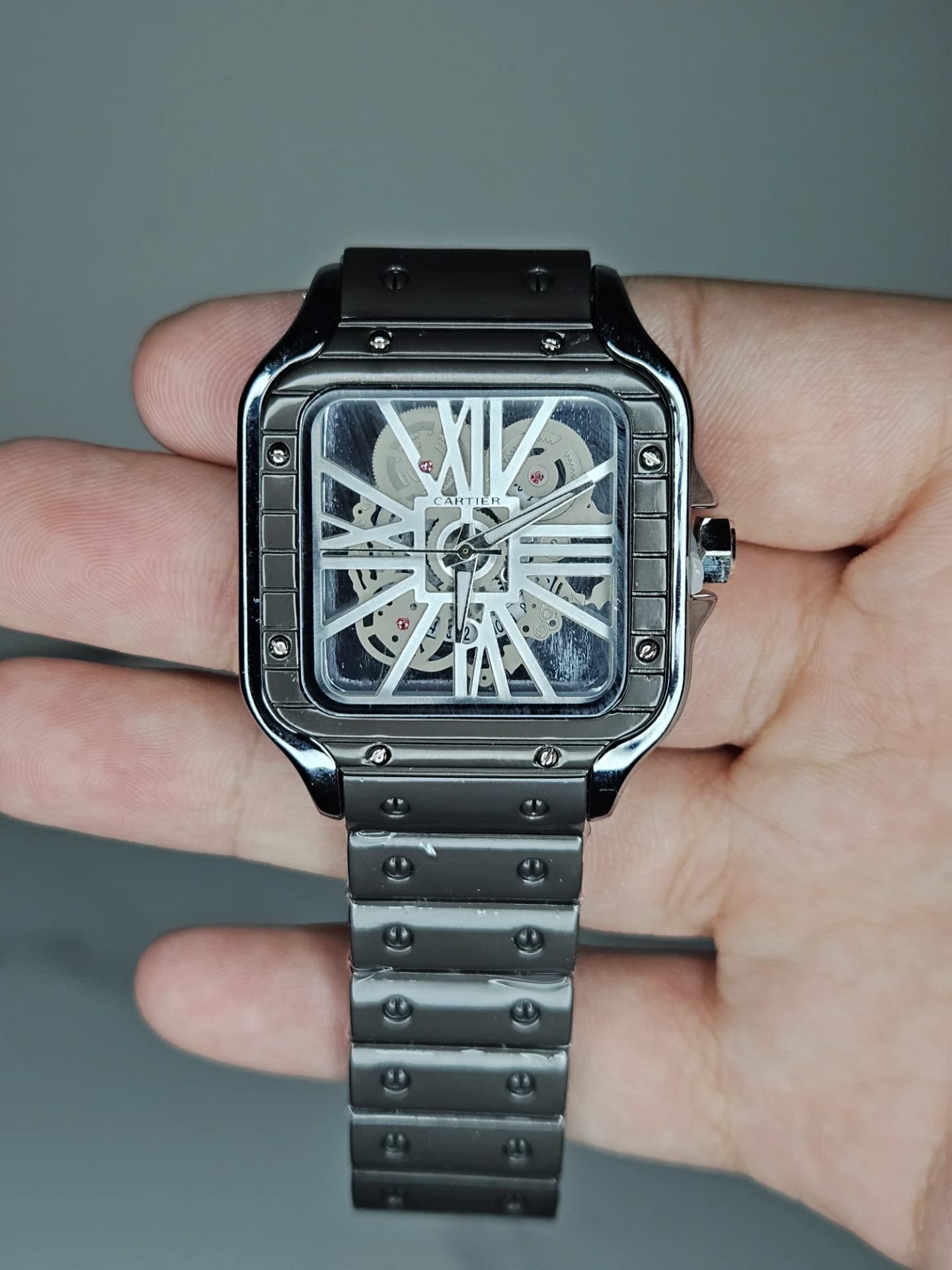 Montre CARTIER argenté