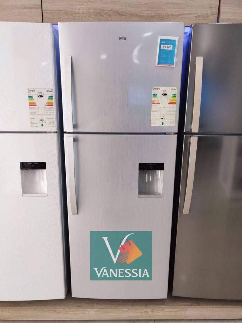 Réfrigérateur Iris 480L Blanc Et Gris