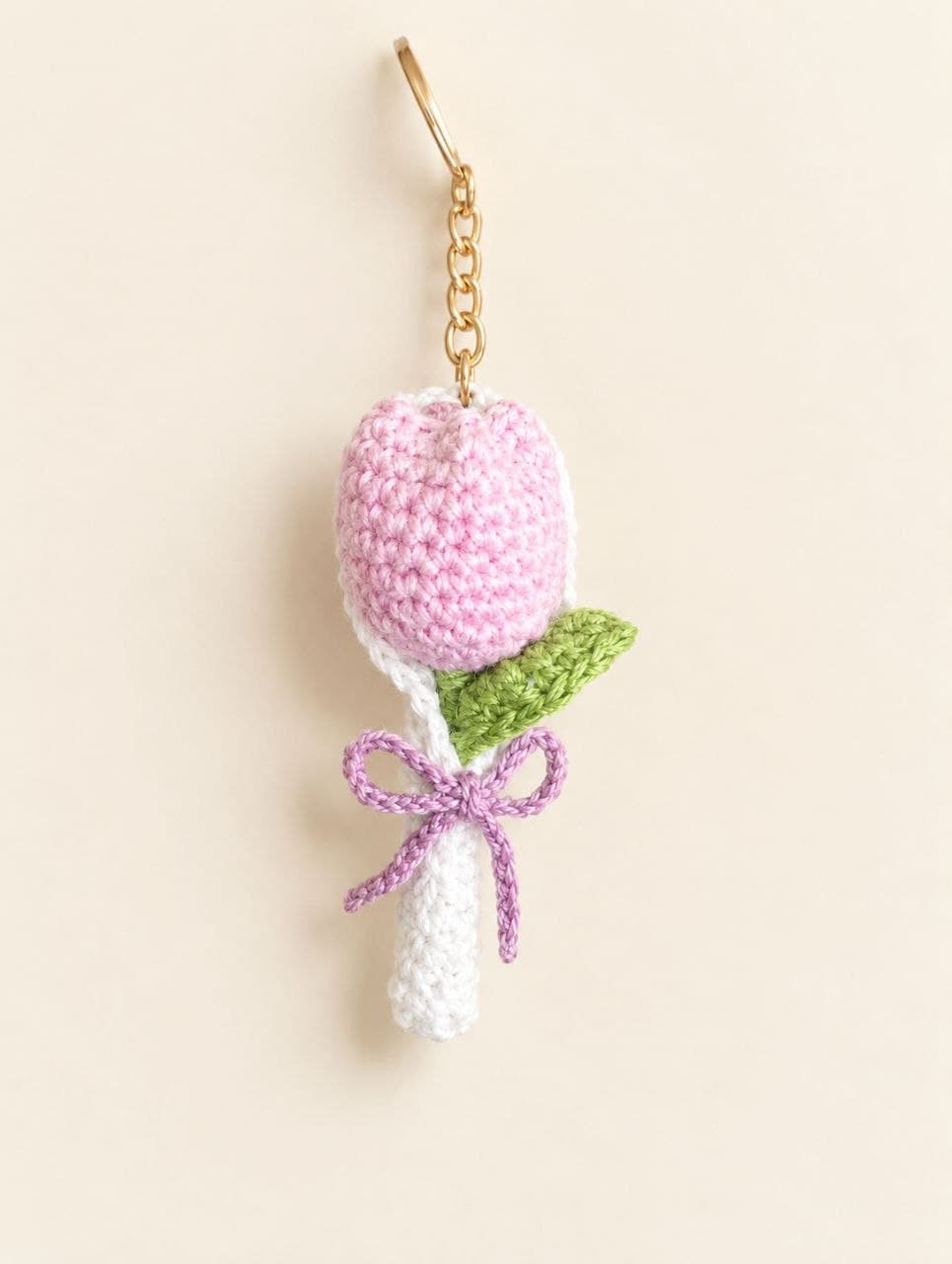 flower key chain