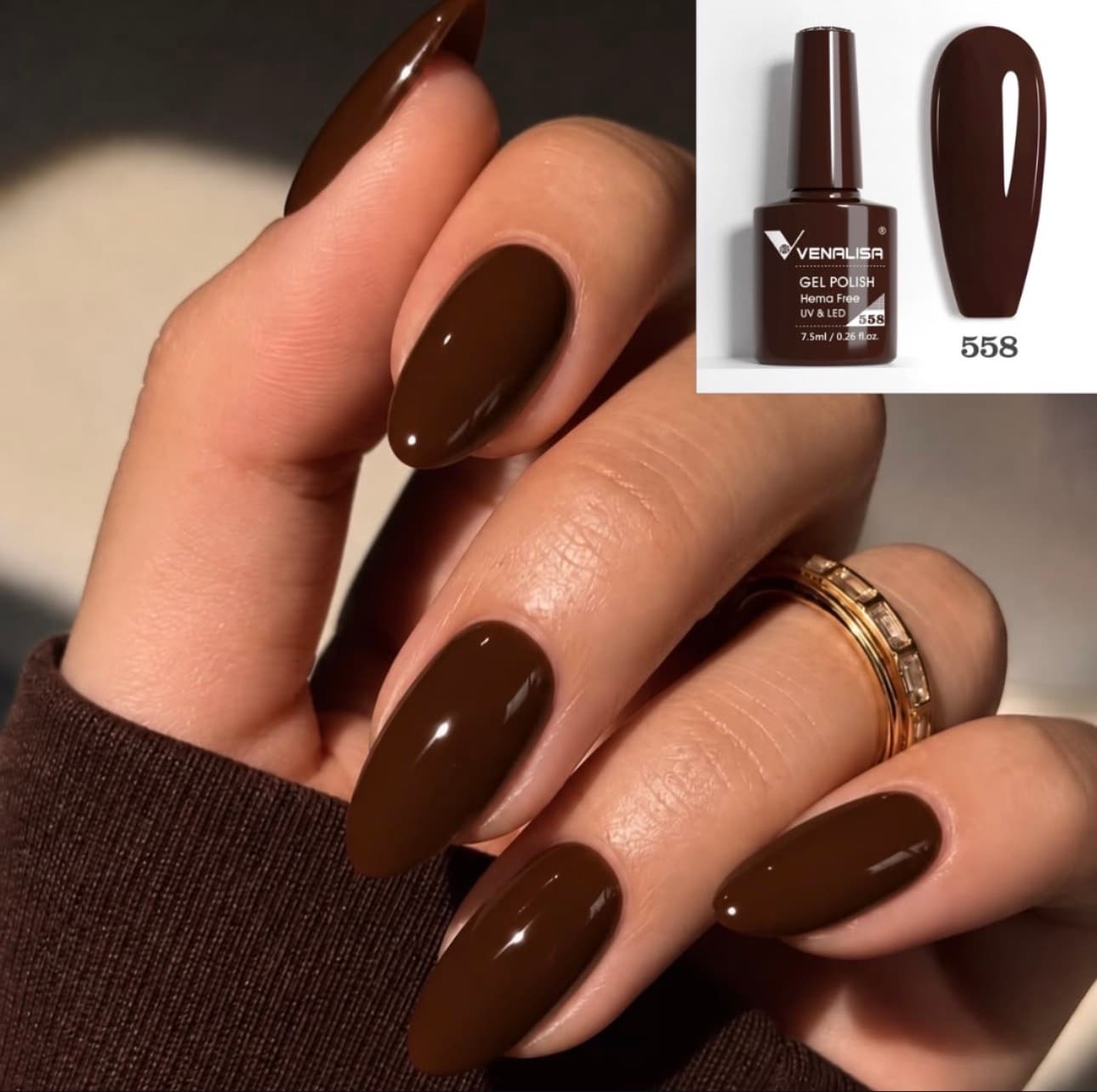 Vernis Semi-Permanent Venalisa - Teinte n°558