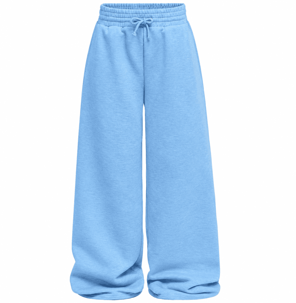 Pants open leg light blue