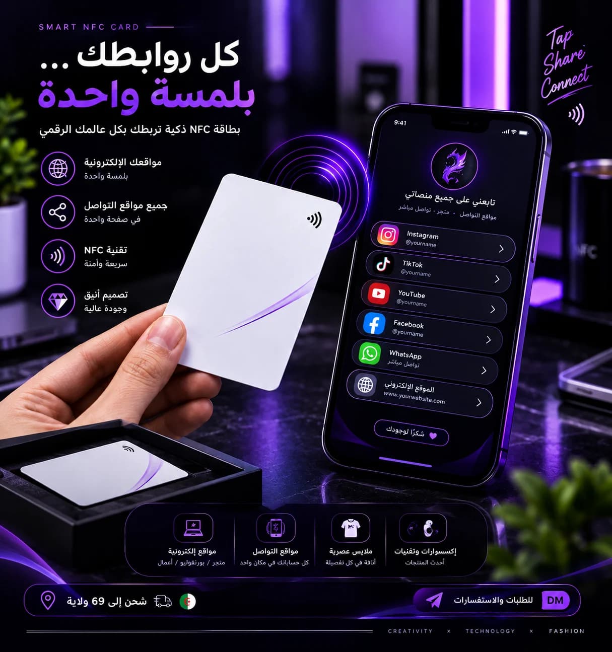 Nfc card ✉️