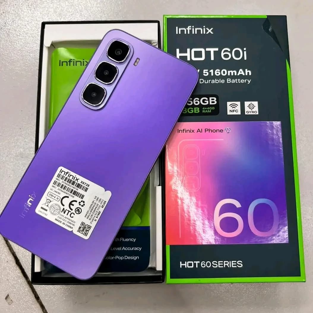 Infinix Hot 60i 256GB smartphone