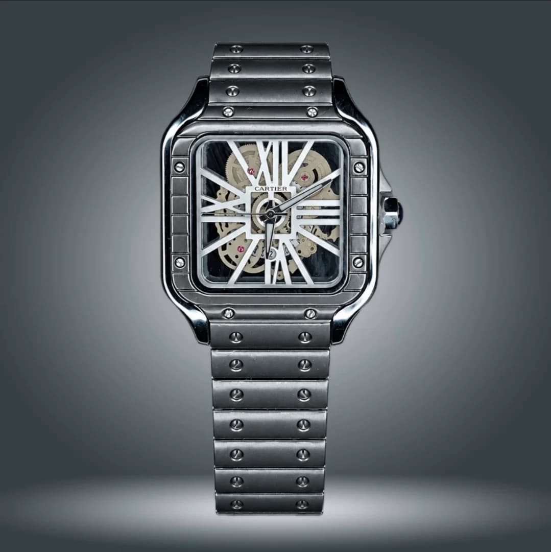 Montre CARTIER argenté