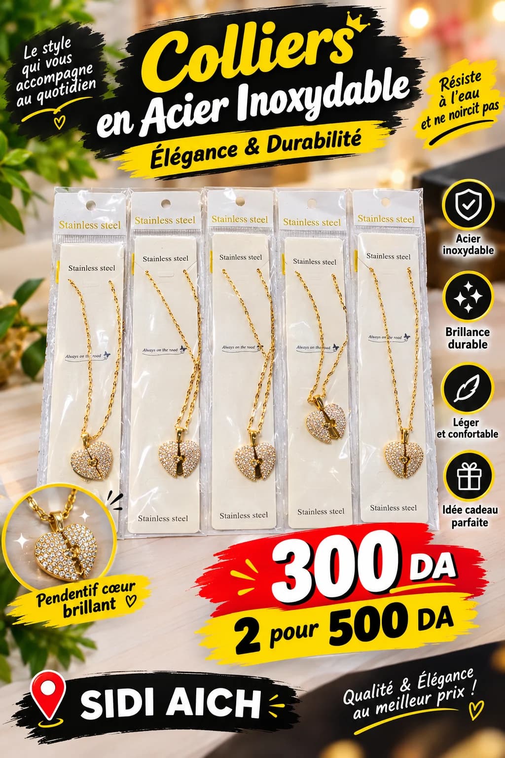 Collier de cœur