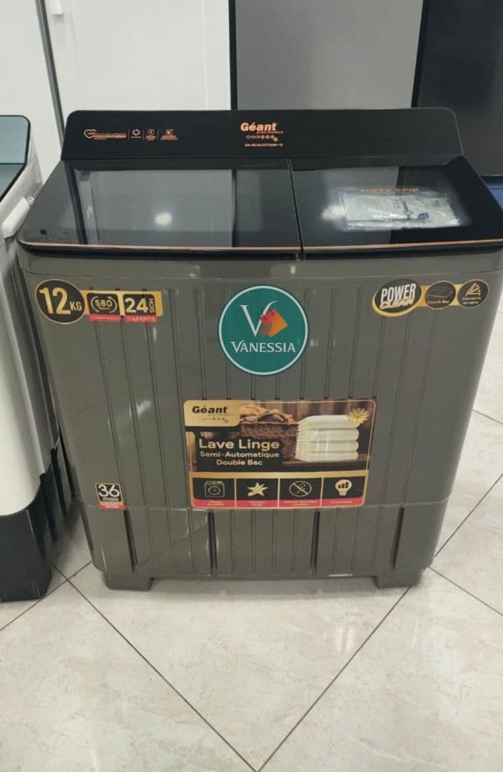 Machine À Laver 12Kg Double Bag Marque Géant