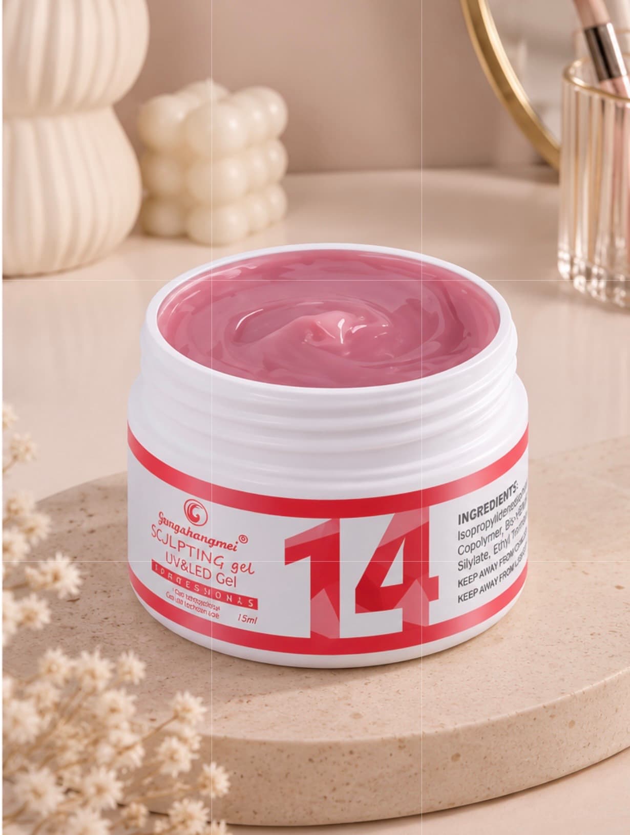 Gel de Construction & Modelage Fengshangmei Sculpting Gel (15ml)