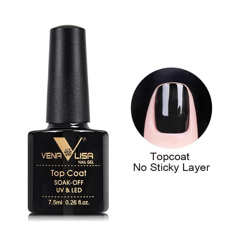 Top Coat No Wipe Venalisa – Finition Sans Résidu (7,5 ml)