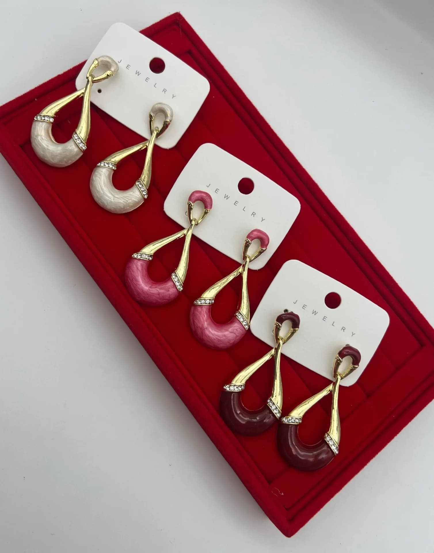 Boucles d'oreilles en acier inoxydable