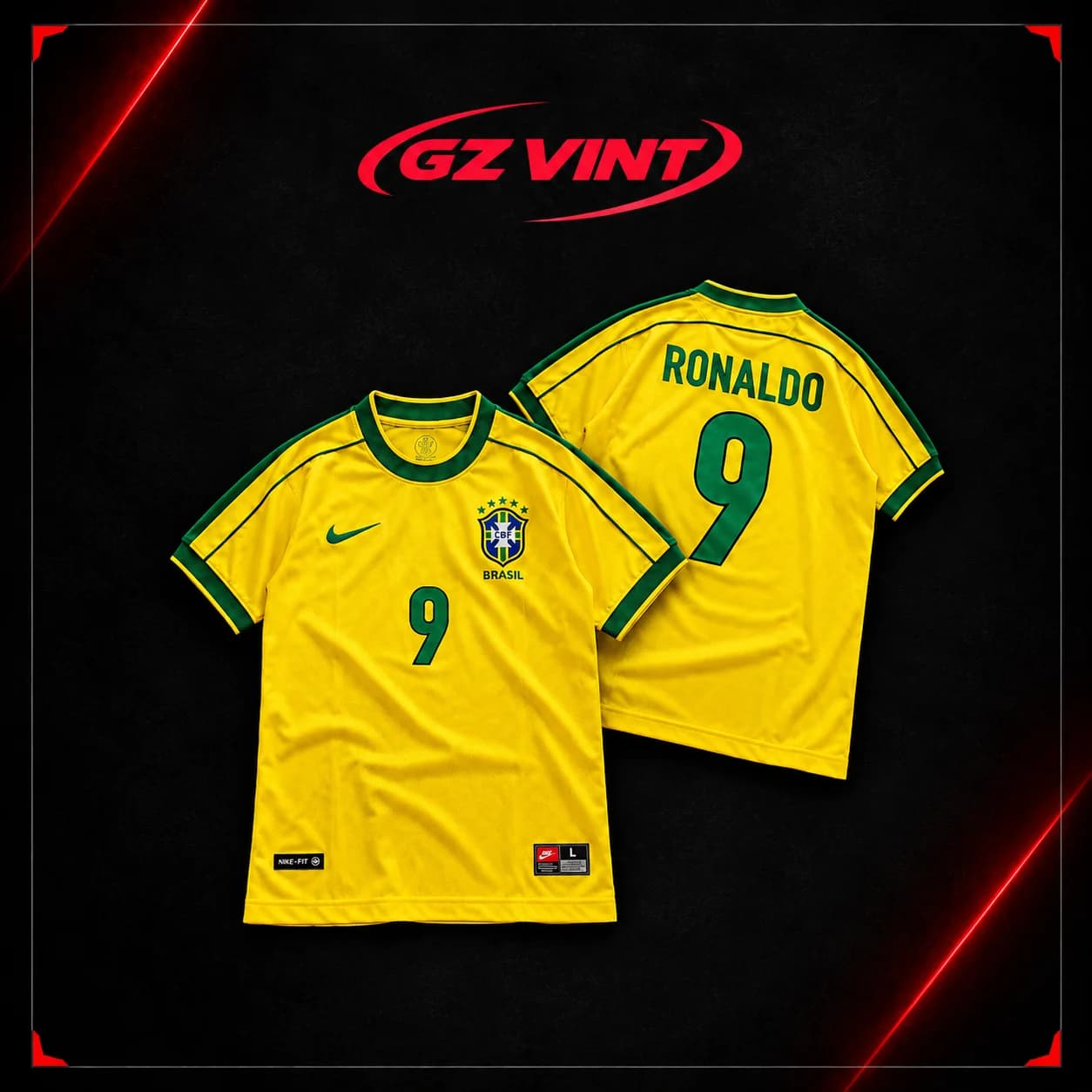 Brazil Ronaldo #9 🇧🇷
