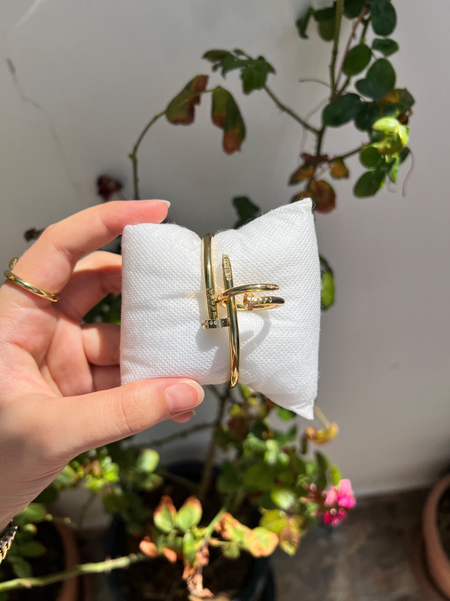 Duo cartier cloup et bague