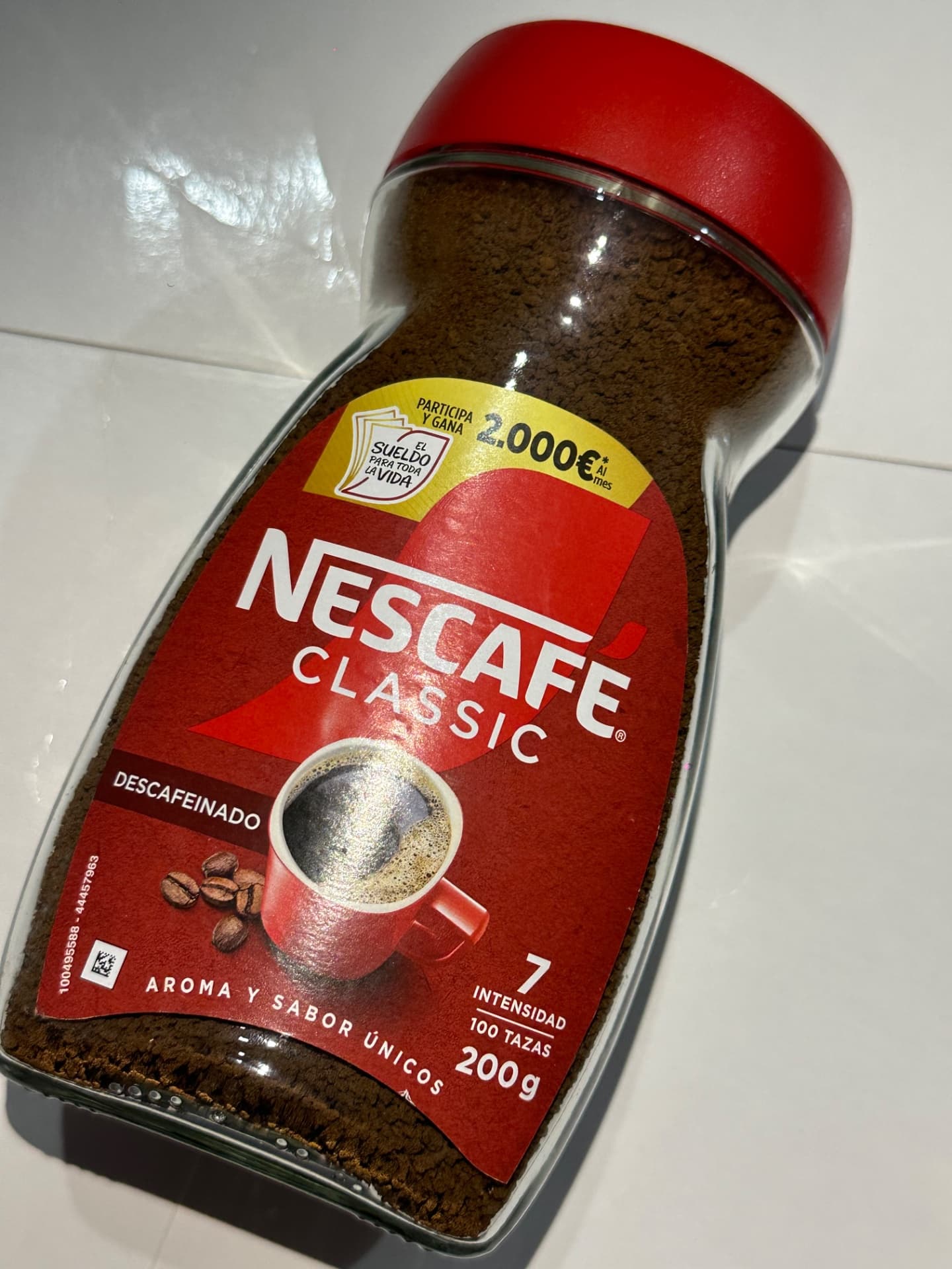 Grand Nescafé rouge