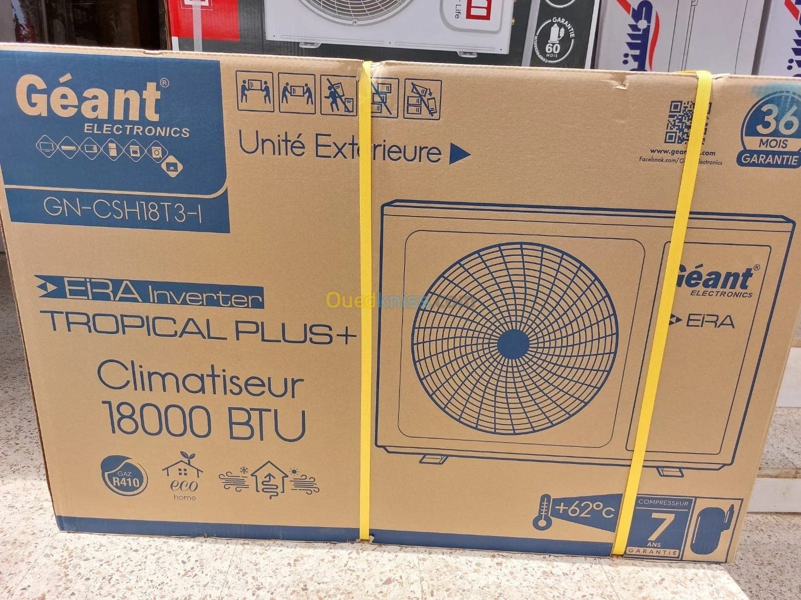Climatiseur 18000btu tropical plus+ marque géant ERA