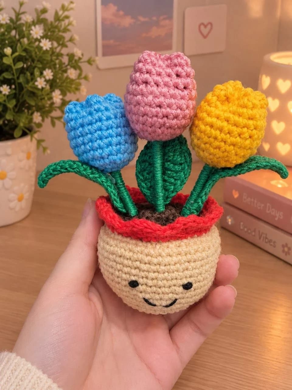 tulip flower pot
