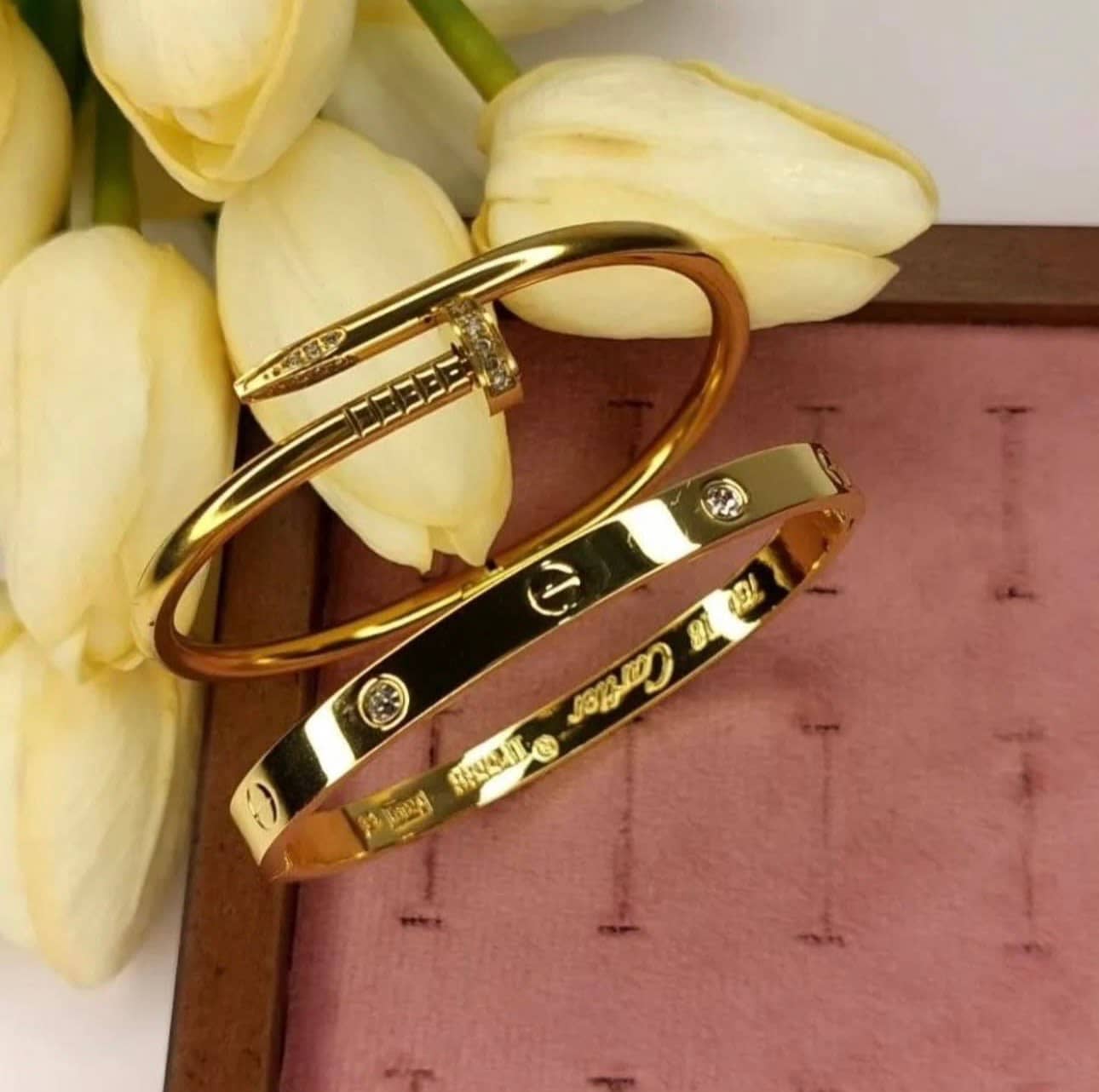 Braclet Cartier Love + Cartier Clou