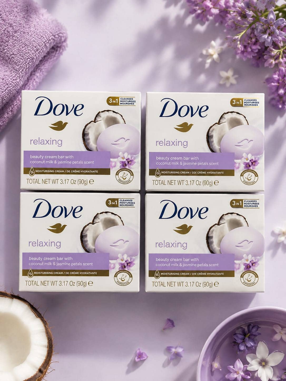Dove Relaxing بجوز الهند والياسمين