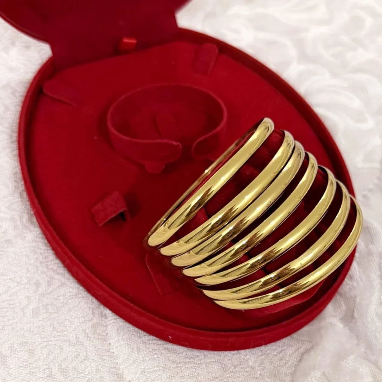 Lot de 7 bracelets en acier inoxydable ✨