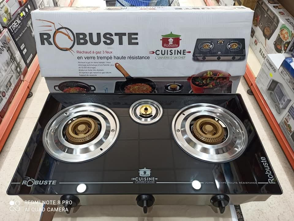 🔥 Réchaud ROBUSTE 3 feux 🔥