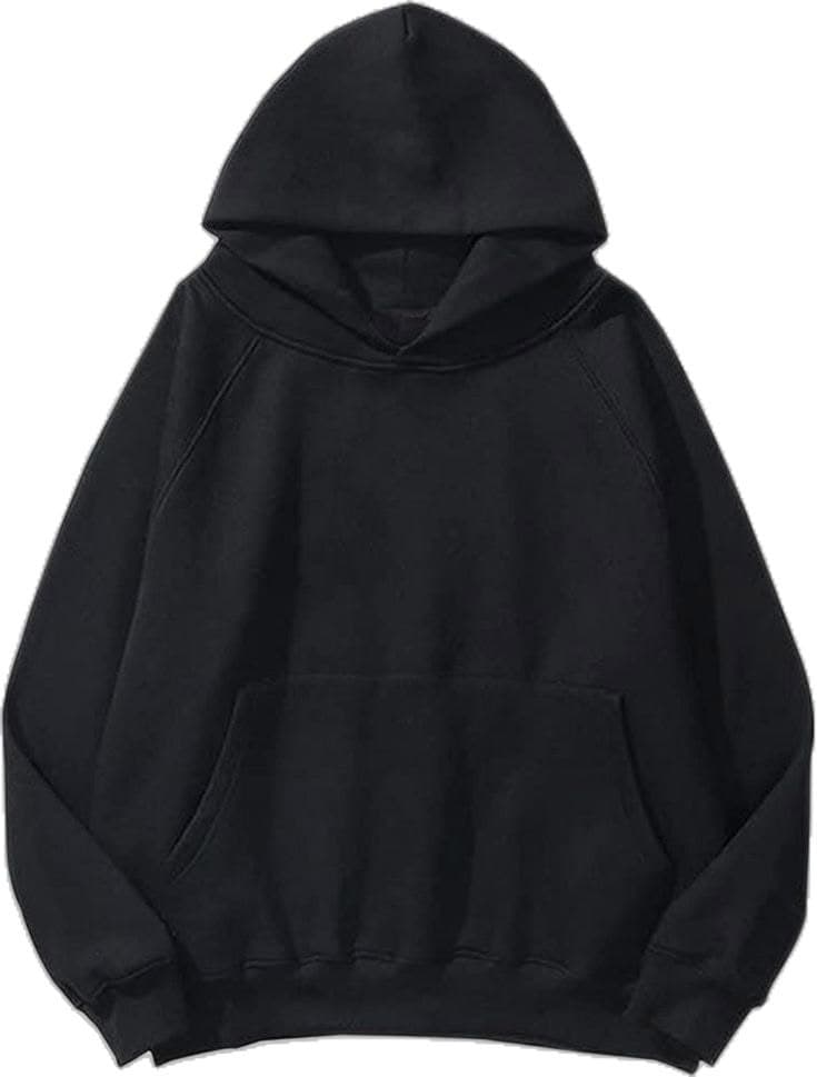 black hoddie