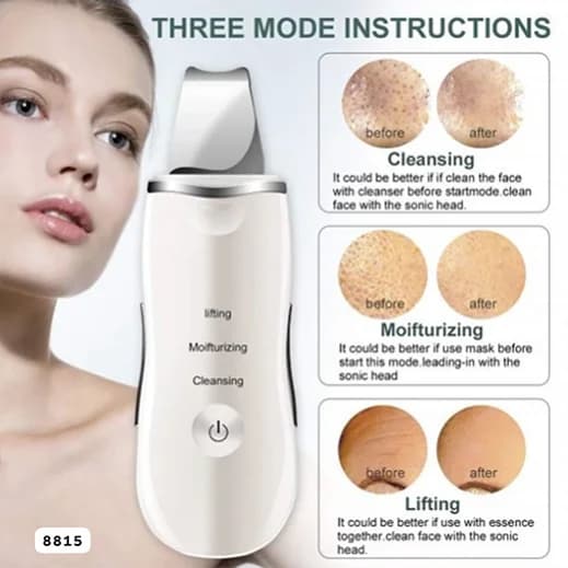 pack 2 in 1 MOISTURIZING & CLEAN MUYE 8815 MACHIN + blackhead remover