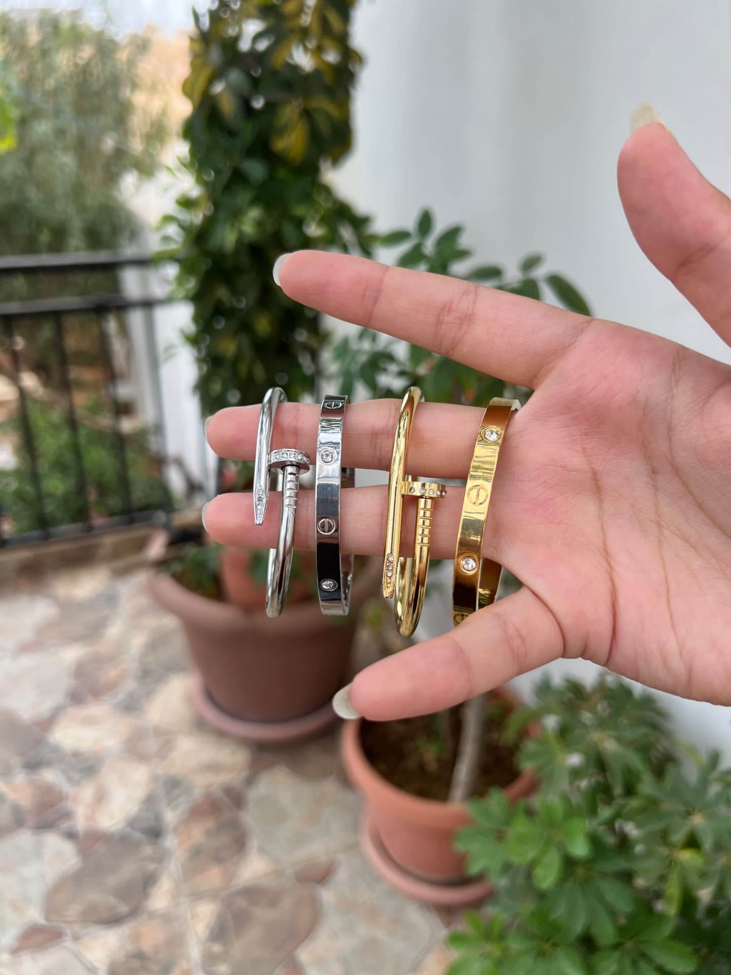 Duo cartier love / clou