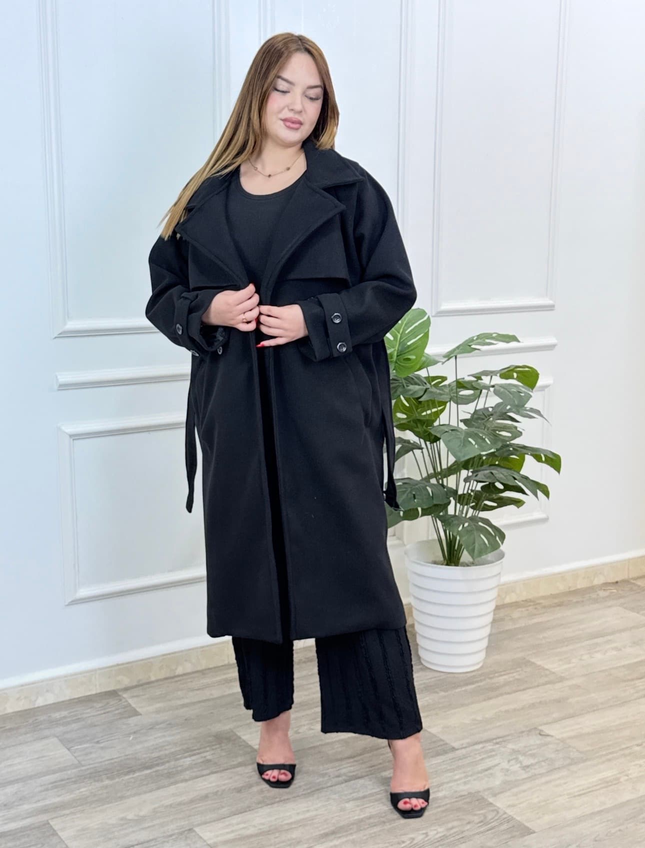 Elegant cashemire coat