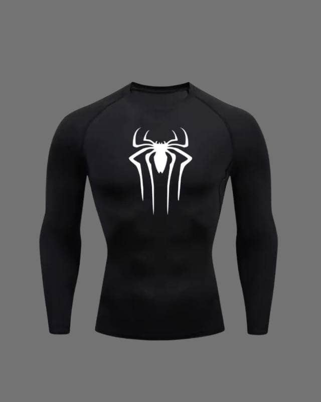 Compression shirt spiderman