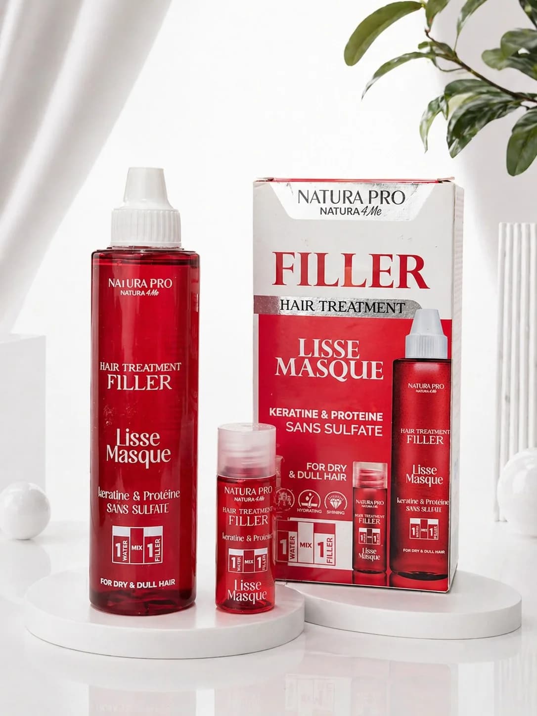 NATURA PRO – Hair Treatment Filler Lisse Masque