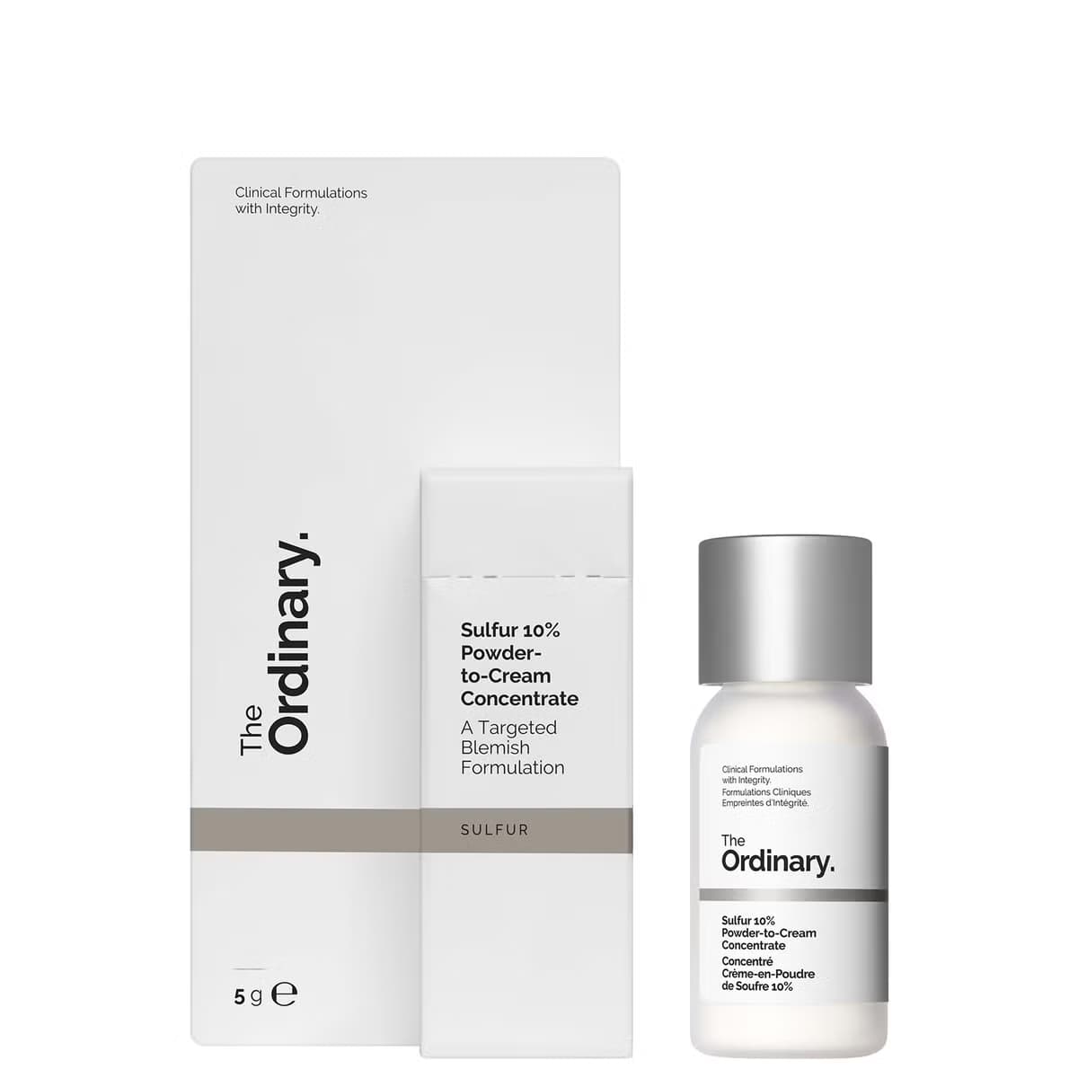 The Ordinary Sulfur 10% Powder-to-Cream Concentrate