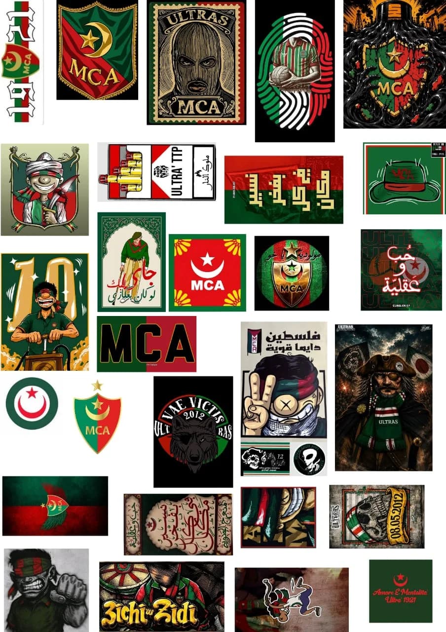 Stickers Mouloudia