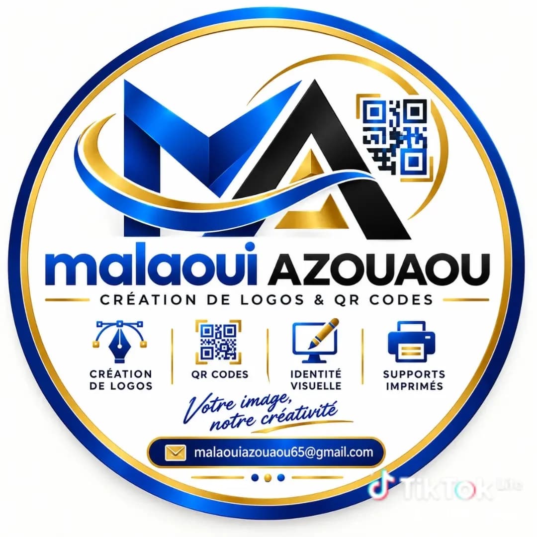 Création de logos professionnels, QR code
