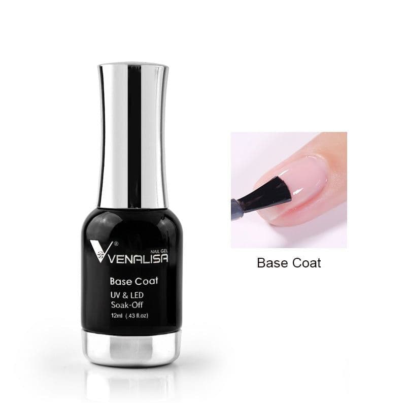 Base Coat Venalisa – Vernis Gel Semi-Permanent (12ml)