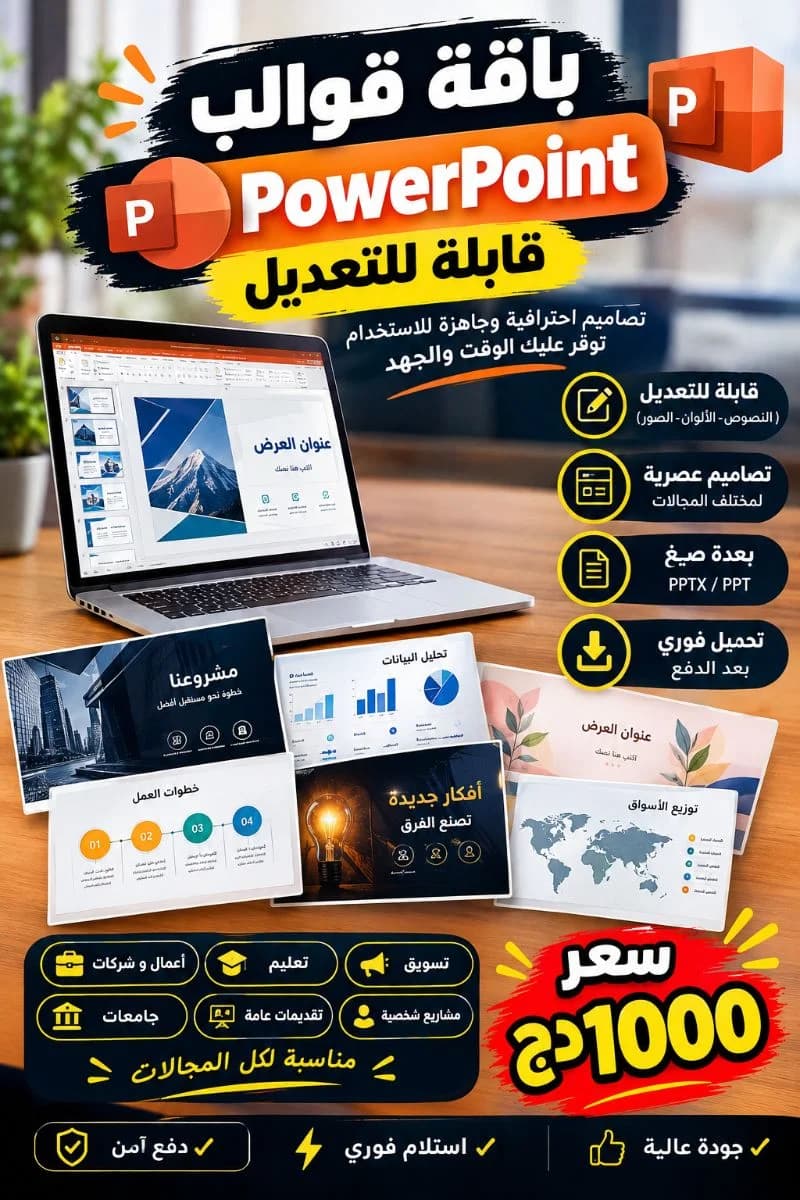 قوالب قابلة لتعديل