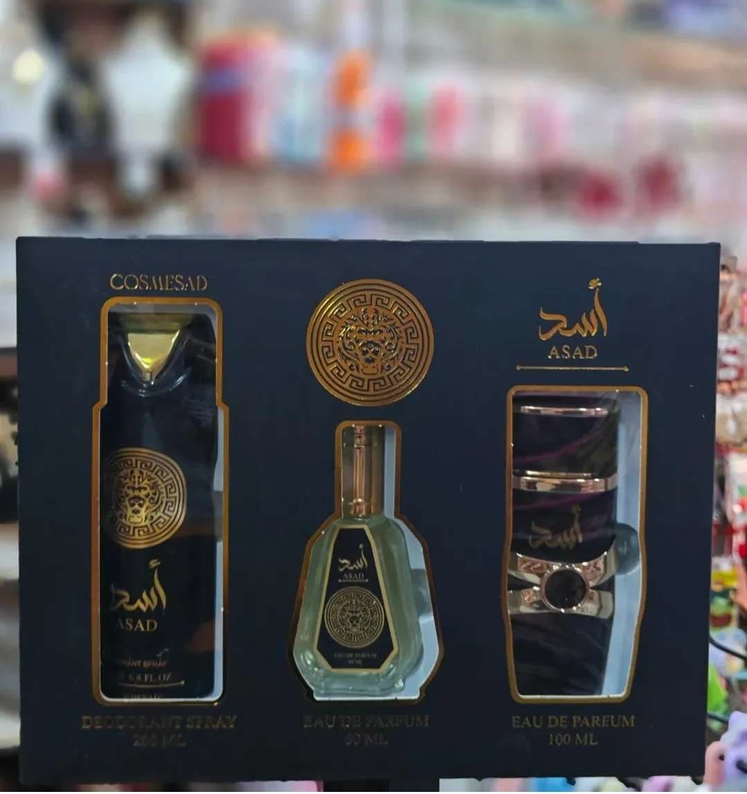 مجموعة عطر أسد الفاخرة للرجال – Asad Luxury Gift Set