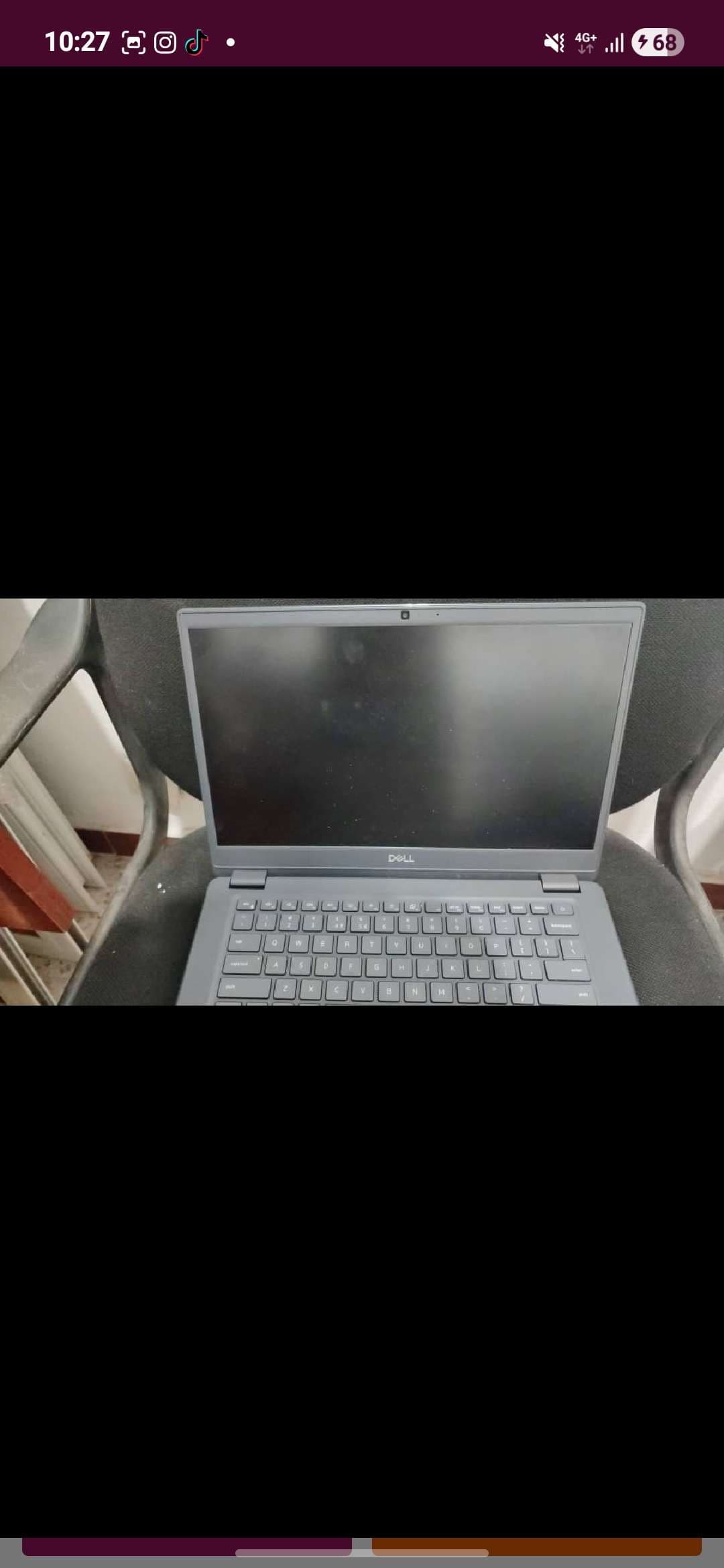Dell Laptop | Intel Core i3 10th Gen - 8GB RAM DDR4 - 256GB SSD NVMe Batterie excellent