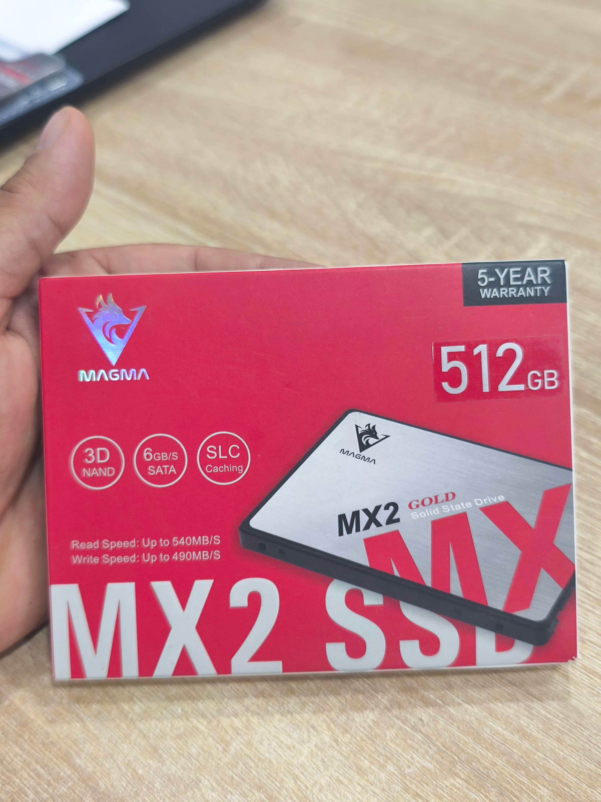 Disque Dur SSD MAGMA MX2 GOLD 512 Go SATA III 2.5"