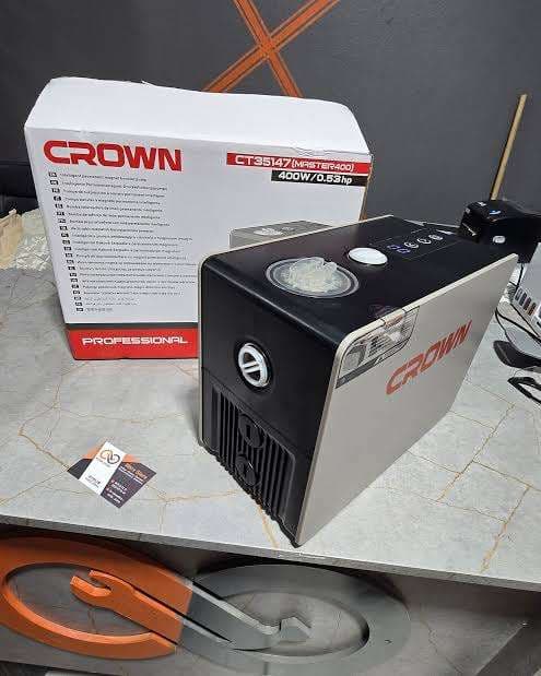 مضخة ماء ذكية وصامتة CROWN CT35147
400W / 0.53HP